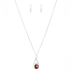 Oversized Gem Topaz Necklace